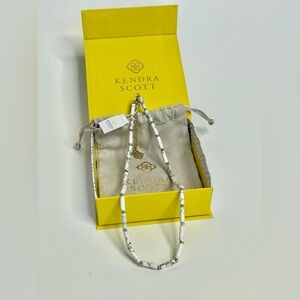 Kendra Scott EMBER STRAND NECKLACE GOLD WHITE HOWLITE